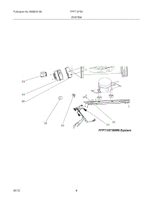 07 - System parts for Frigidaire Refrigerator FFPT12F3NV0 / from AppliancePartsPros.com