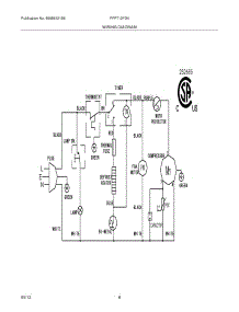 08 - Wiring Diagram parts for Frigidaire Refrigerator FFPT12F3NW0 / from AppliancePartsPros.com