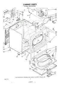 03 - Section parts for Kitchenaid Dryer KEYE700TAL0 / from AppliancePartsPros.com