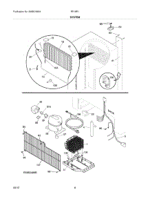 07 - System parts for Frigidaire Refrigerator RR18R1 / from AppliancePartsPros.com