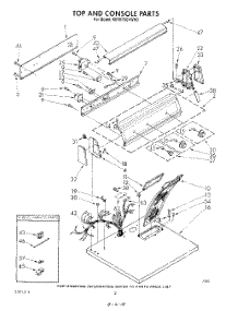 02 - Section parts for Kitchenaid Dryer KEYE750VTO0 / from AppliancePartsPros.com