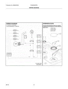 06 - Wiring Diagram parts for Frigidaire Cooktop RC36DG60PS0 / from AppliancePartsPros.com