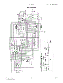 21 - Wiring Diagram parts for Frigidaire Refrigerator FGHS2631PP0 / from AppliancePartsPros.com