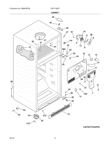 05 - Cabinet parts for Frigidaire Refrigerator FGHT1832PE0 / from AppliancePartsPros.com