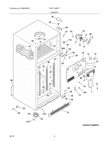 05 - Cabinet parts for Frigidaire Refrigerator FGHT1848PF1 / from AppliancePartsPros.com