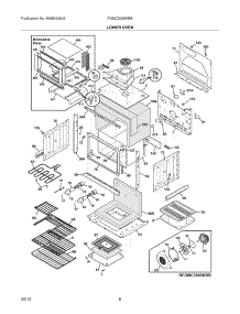 07 - Lower Oven parts for Frigidaire Oven FGMC3065KBB / from AppliancePartsPros.com