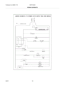 10 - Wiring Schematic parts for Frigidaire Refrigerator WWTR1502KWB / from AppliancePartsPros.com