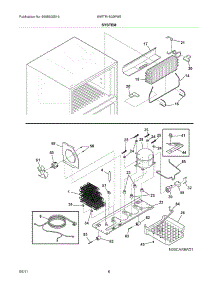 09 - System parts for Frigidaire Refrigerator WWTR1802KW8 / from AppliancePartsPros.com