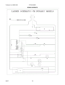 10 - Wiring Schematic parts for Frigidaire Refrigerator FGTD23V6MW1 / from AppliancePartsPros.com