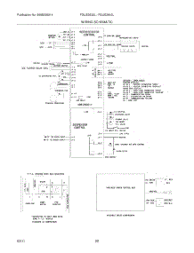 22 - Wiring Schematic parts for Frigidaire Refrigerator FGUS2642LF1 / from AppliancePartsPros.com