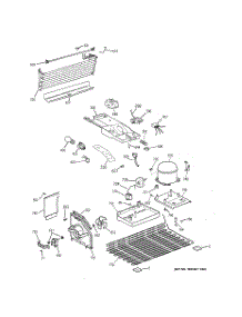03 - Unit Parts parts for Ge Refrigerator A3316ABSDRWW / from AppliancePartsPros.com