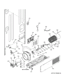 10 - Machine Compartment parts for Ge Refrigerator CFCP1RKBA SS / from AppliancePartsPros.com