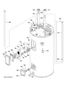 02 - Body Parts parts for Ge Water Heater GEH50DEEDSCA / from AppliancePartsPros.com