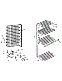 03 - Section3 parts for Ge Freezer FV19CAC / from AppliancePartsPros.com