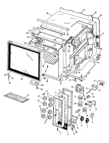 02 - Control Parts parts for Ge Range J765X01 / from AppliancePartsPros.com