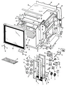 02 - Section2 parts for Ge Range J765X03 / from AppliancePartsPros.com