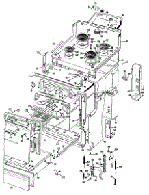 03 - Section3 parts for Ge Range J792XL1 / from AppliancePartsPros.com