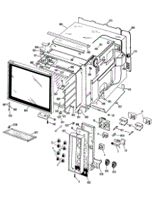 02 - Section2 parts for Ge Range JHC56GXD1 / from AppliancePartsPros.com