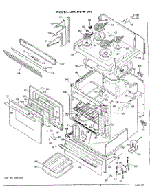 03 - Section3 parts for Ge Range JHC56XVA / from AppliancePartsPros.com