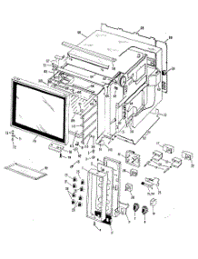 02 - Section2 parts for Ge Range JHC56XVB / from AppliancePartsPros.com