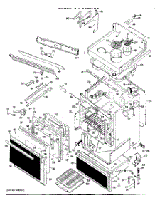 03 - Section3 parts for Ge Range JHP56GXD2 / from AppliancePartsPros.com