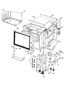 02 - Section2 parts for Ge Range JHP56GXD3 / from AppliancePartsPros.com
