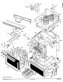 03 - Section3 parts for Ge Range JHP56GXJ1 / from AppliancePartsPros.com