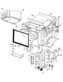 02 - Section2 parts for Ge Range JHP56GXJ2 / from AppliancePartsPros.com