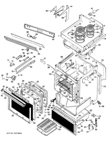02 - Section2 parts for Ge Range JHP56NXK1 / from AppliancePartsPros.com