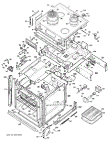 02 - Cooktop & Case Parts parts for Ge Range JMP26GXJ2 / from AppliancePartsPros.com
