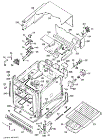 02 - Section2 parts for Ge Oven JRP03GXH1 / from AppliancePartsPros.com