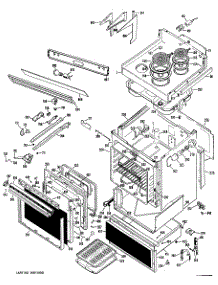 03 - Section3 parts for Ge Range JHP56VXK3 / from AppliancePartsPros.com
