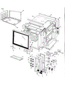 03 - Section3 parts for Ge Range JHP56XV8 / from AppliancePartsPros.com