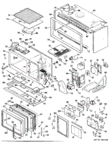 03 - Section3 parts for Ge Range JHP62GXM1 / from AppliancePartsPros.com