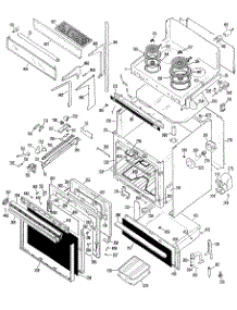 03 - Section3 parts for Ge Range JHP62NXK1 / from AppliancePartsPros.com