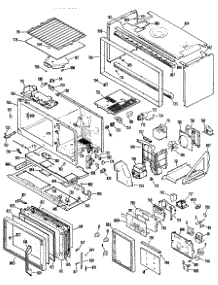 02 - Section2 parts for Ge Range JHP62NXK5 / from AppliancePartsPros.com