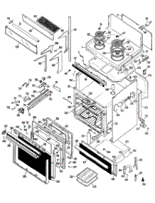 02 - Section2 parts for Ge Range JHP62VXK2 / from AppliancePartsPros.com