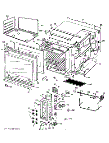 02 - Section2 parts for Ge Range JHP63GXJ1 / from AppliancePartsPros.com