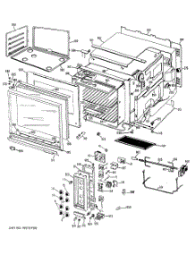 02 - Section2 parts for Ge Range JHP63GXJ2 / from AppliancePartsPros.com