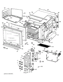 02 - Section2 parts for Ge Range JHP63GXJ3 / from AppliancePartsPros.com