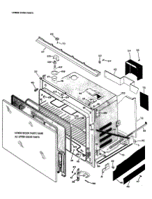 02 - Section2 parts for Ge Oven JKC26X04 / from AppliancePartsPros.com