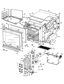 02 - Section2 parts for Ge Range JHP63GXM1 / from AppliancePartsPros.com
