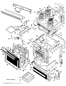 03 - Section3 parts for Ge Range JHP63VXK4 / from AppliancePartsPros.com