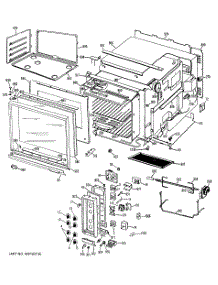 02 - Section2 parts for Ge Range JHP67GXH2 / from AppliancePartsPros.com