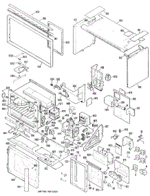 02 - Section2 parts for Ge Range JHP68GX01 / from AppliancePartsPros.com