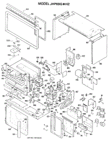 02 - Section2 parts for Ge Range JHP69GXH2 / from AppliancePartsPros.com