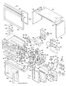 02 - Section2 parts for Ge Range JHP69GXJ1 / from AppliancePartsPros.com