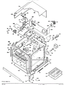 02 - Section2 parts for Ge Oven JKP07XD1 / from AppliancePartsPros.com