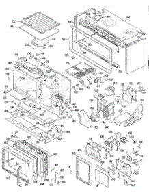 02 - Section2 parts for Ge Range JHP70NXK1 / from AppliancePartsPros.com