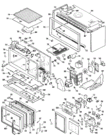 03 - Section3 parts for Ge Range JHP70NXK5 / from AppliancePartsPros.com
